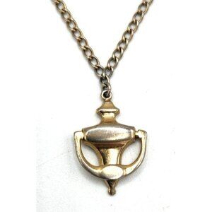 Vintage Gold Tone Hickok Tie Clip Door Knocker